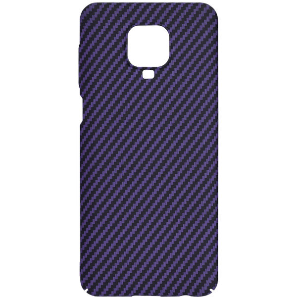 Techsuit - Carbonite FiberShell - Xiaomi Redmi Note 9S / Note 9 Pro / Note 9 Pro Max - Purple