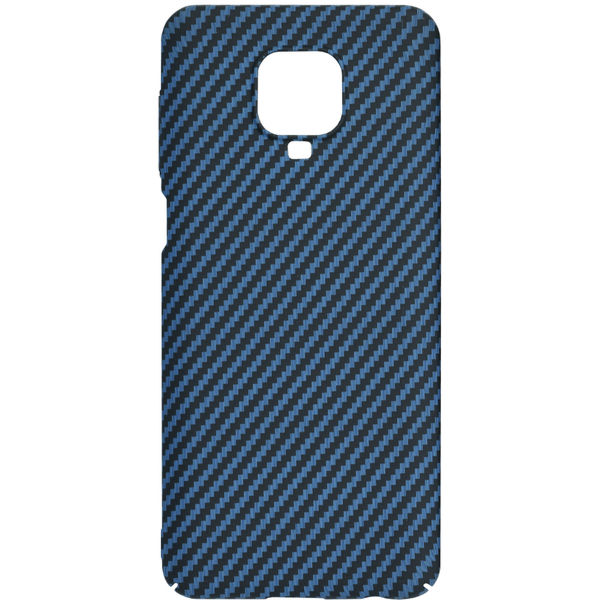 Techsuit - Carbonite FiberShell - Xiaomi Redmi Note 9S / Note 9 Pro / Note 9 Pro Max - Cyan