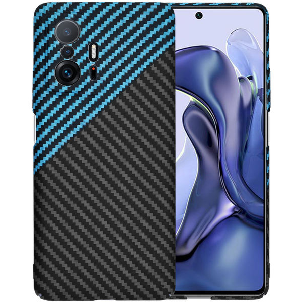 Techsuit - Carbonite FiberShell - Xiaomi 11T / 11T Pro - Blue Pulse
