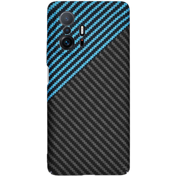 Techsuit - Carbonite FiberShell - Xiaomi 11T / 11T Pro - Blue Pulse