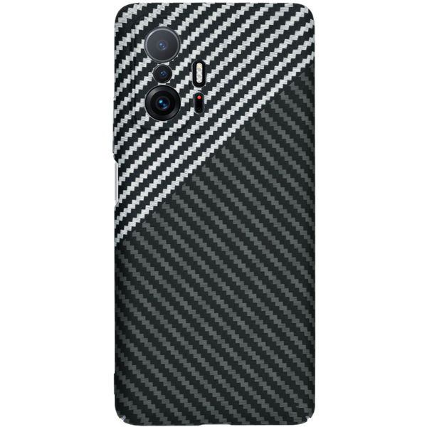 Techsuit - Carbonite FiberShell - Xiaomi 11T / 11T Pro - Stealth Gray