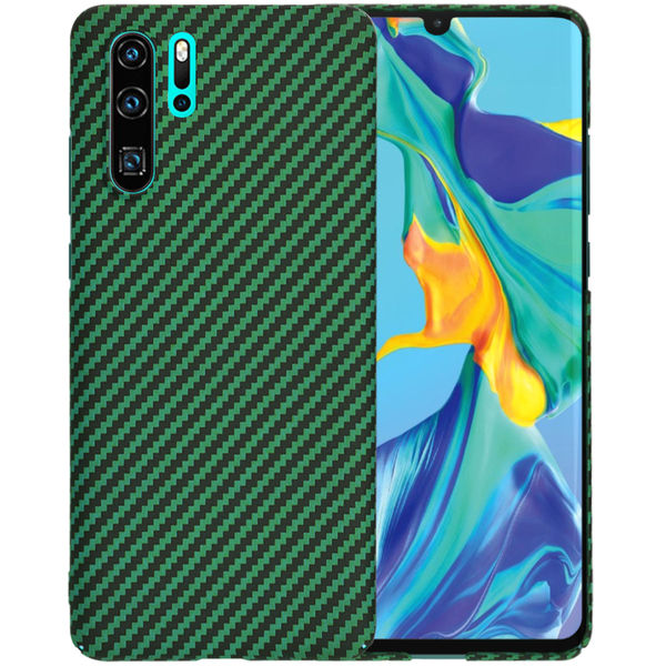 Techsuit - Carbonite FiberShell - Huawei P30 Pro / P30 Pro New Edition - Green