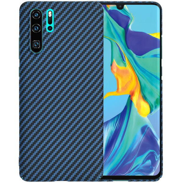 Techsuit - Carbonite FiberShell - Huawei P30 Pro / P30 Pro New Edition - Cyan