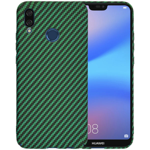 Techsuit - Carbonite FiberShell - Huawei P20 Lite - Green