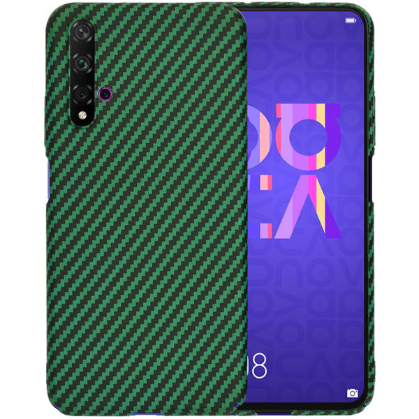 Techsuit - Carbonite FiberShell - Huawei Nova 5T / Honor 20 - Green