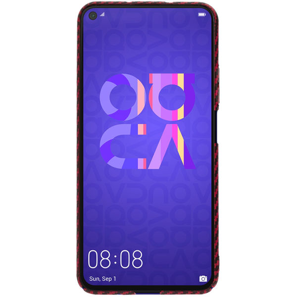 Techsuit - Carbonite FiberShell - Huawei Nova 5T / Honor 20 - Red