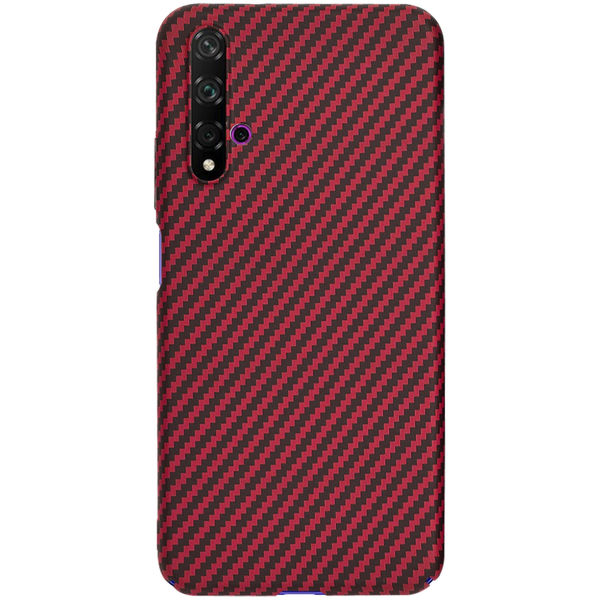 Techsuit - Carbonite FiberShell - Huawei Nova 5T / Honor 20 - Red