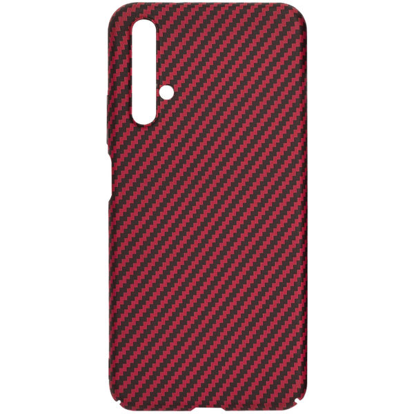 Techsuit - Carbonite FiberShell - Huawei Nova 5T / Honor 20 - Red