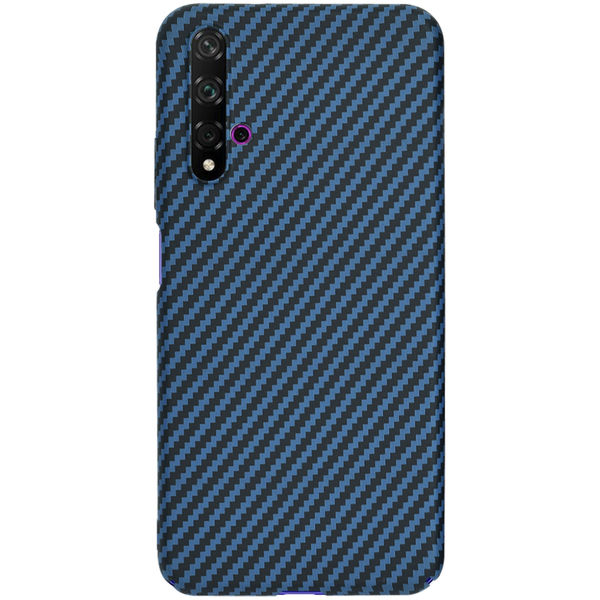 Techsuit - Carbonite FiberShell - Huawei Nova 5T / Honor 20 - Cyan