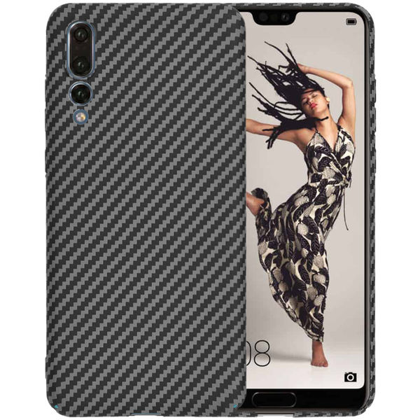 Techsuit - Carbonite FiberShell - Huawei P20 Pro - Black