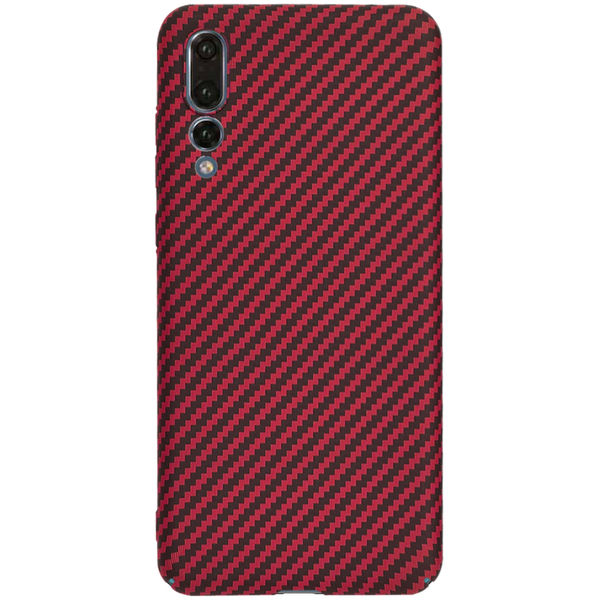 Techsuit - Carbonite FiberShell - Huawei P20 Pro - Red