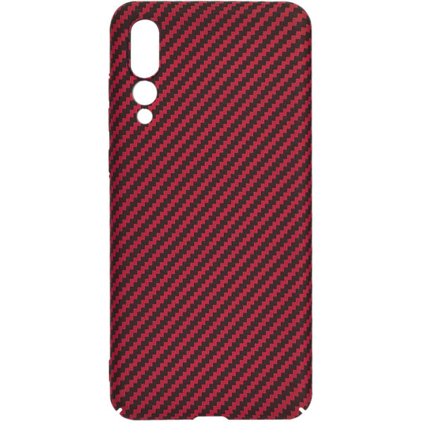 Techsuit - Carbonite FiberShell - Huawei P20 Pro - Red