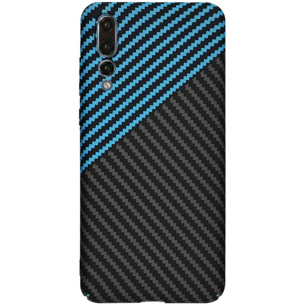 Techsuit - Carbonite FiberShell - Huawei P20 Pro - Blue Pulse