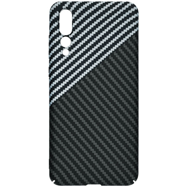 Techsuit - Carbonite FiberShell - Huawei P20 Pro - Stealth Gray