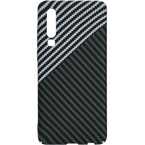 Techsuit - Carbonite FiberShell - Huawei P30 - Stealth Gray