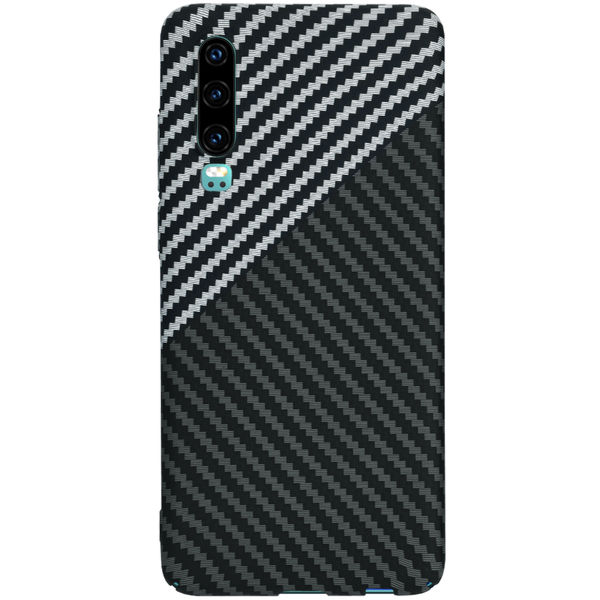 Techsuit - Carbonite FiberShell - Huawei P30 - Stealth Gray