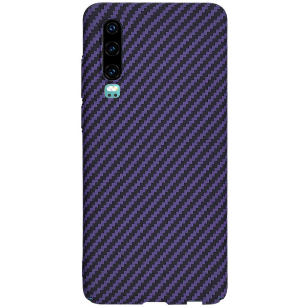 Techsuit - Carbonite FiberShell - Huawei P30 - Purple