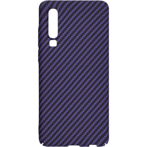 Techsuit - Carbonite FiberShell - Huawei P30 - Purple