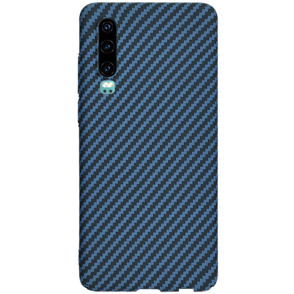Techsuit - Carbonite FiberShell - Huawei P30 - Cyan
