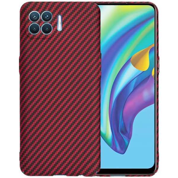 Techsuit - Carbonite FiberShell - Oppo Reno4 Lite - Red