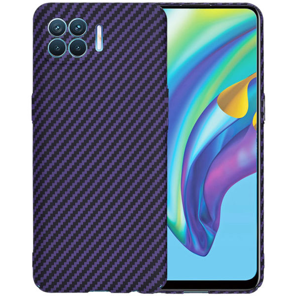 Techsuit - Carbonite FiberShell - Oppo Reno4 Lite - Purple