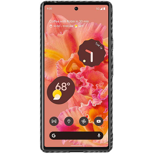 Techsuit - Carbonite FiberShell - Google Pixel 6 - Black