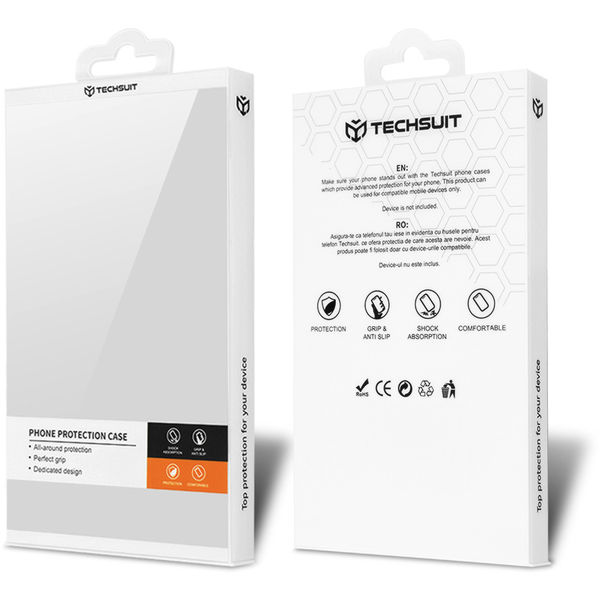 Techsuit - Carbonite FiberShell - Google Pixel 6 - Black