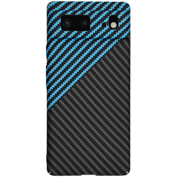 Techsuit - Carbonite FiberShell - Google Pixel 6 - Blue Pulse