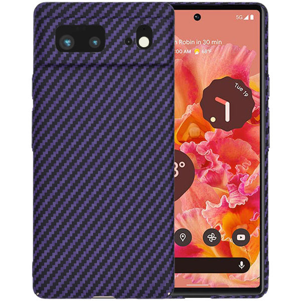 Techsuit - Carbonite FiberShell - Google Pixel 6 - Purple