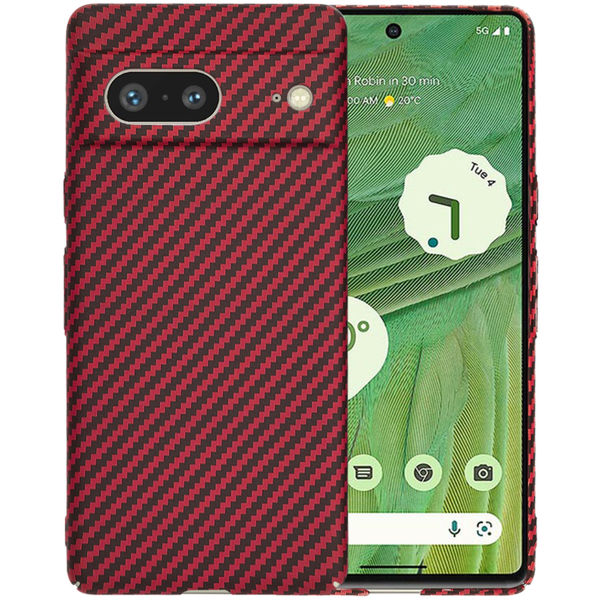 Techsuit - Carbonite FiberShell - Google Pixel 7 - Red