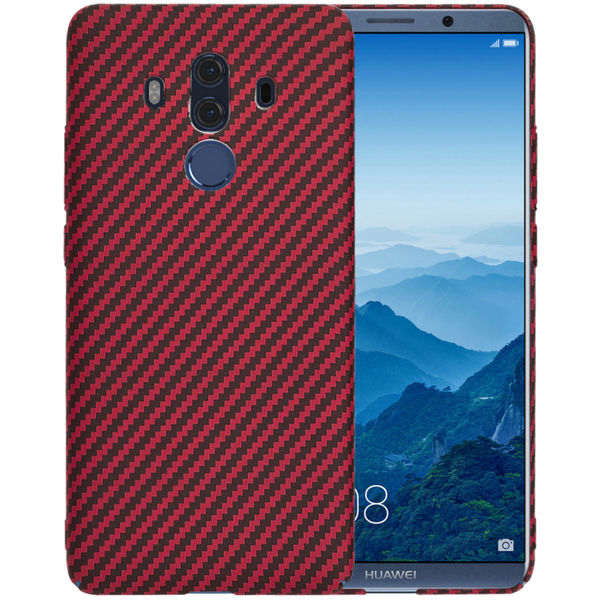 Techsuit - Carbonite FiberShell - Huawei Mate 10 Pro - Red
