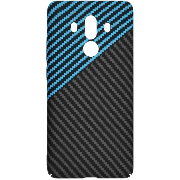 Techsuit - Carbonite FiberShell - Huawei Mate 10 Pro - Blue Pulse