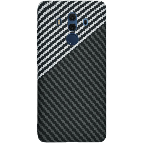 Techsuit - Carbonite FiberShell - Huawei Mate 10 Pro - Stealth Gray