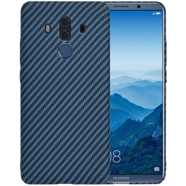 Techsuit - Carbonite FiberShell - Huawei Mate 10 Pro - Cyan