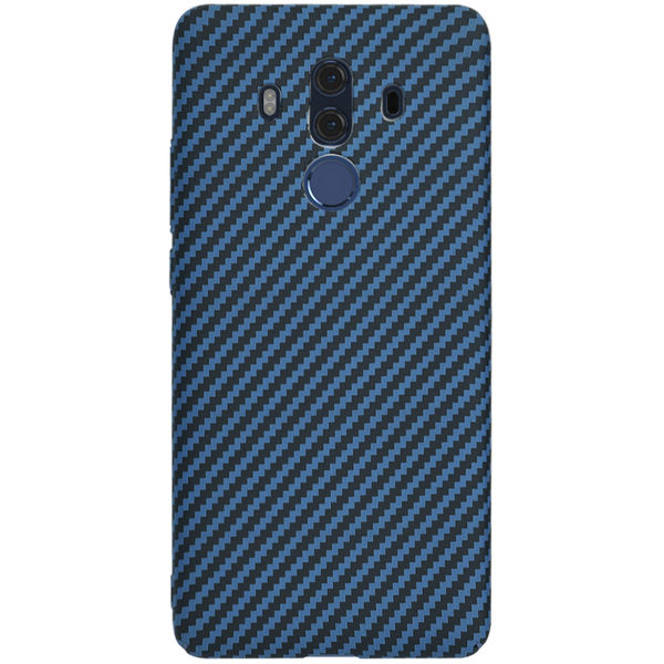Techsuit - Carbonite FiberShell - Huawei Mate 10 Pro - Cyan