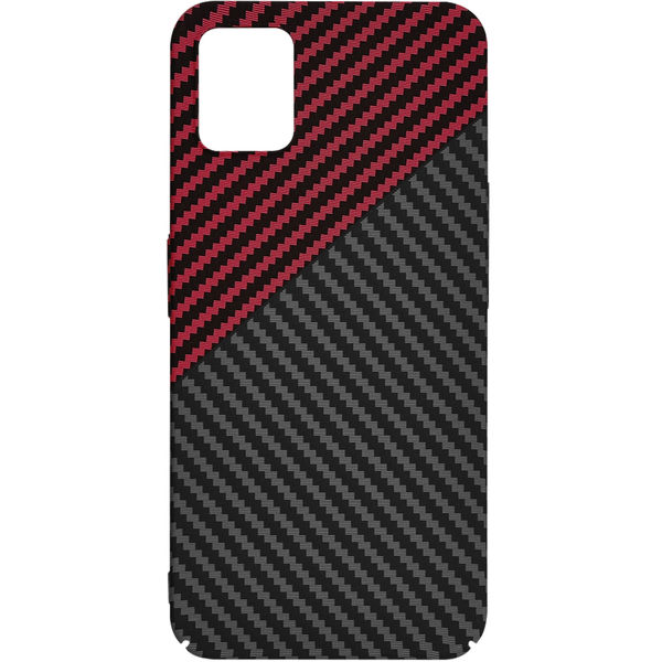 Techsuit - Carbonite FiberShell - Nothing Phone (1) - Red Vortex