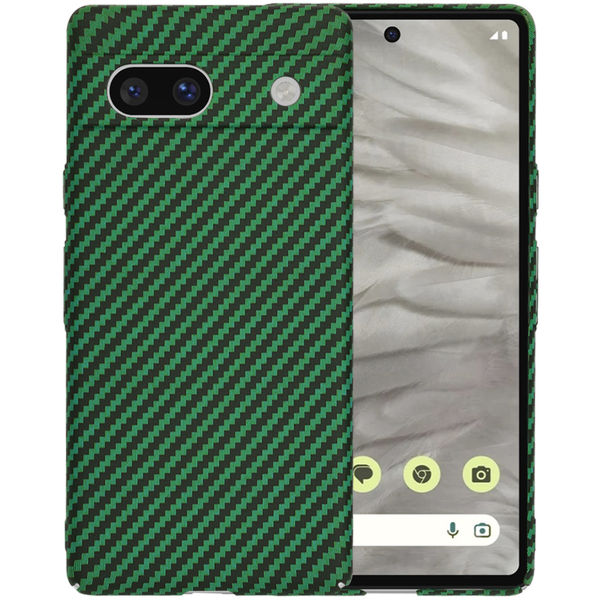 Techsuit - Carbonite FiberShell - Google Pixel 7a - Green
