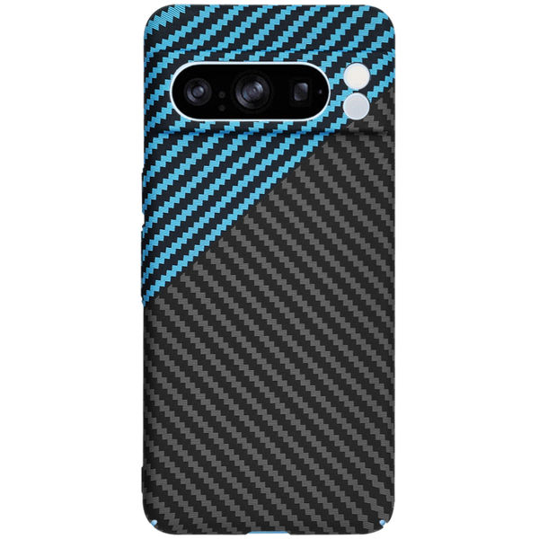 Techsuit - Carbonite FiberShell - Google Pixel 8 Pro - Blue Pulse