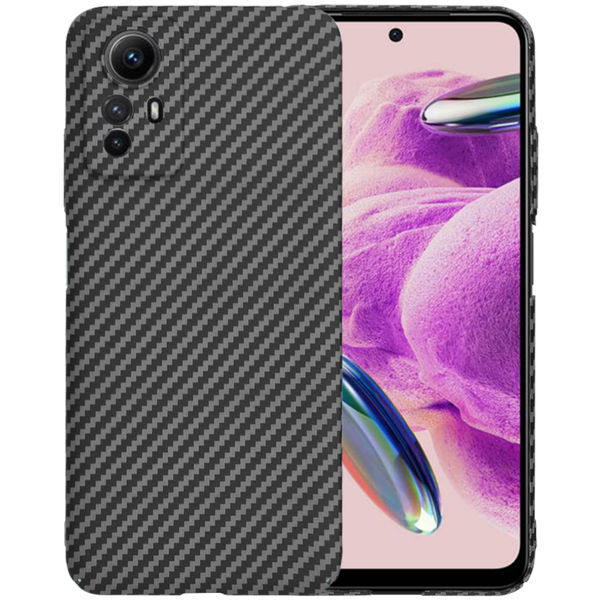 Techsuit - Carbonite FiberShell - Xiaomi Redmi Note 12S - Black