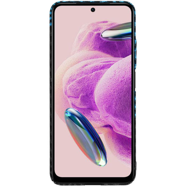 Techsuit - Carbonite FiberShell - Xiaomi Redmi Note 12S - Blue Pulse