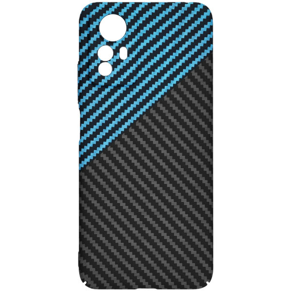Techsuit - Carbonite FiberShell - Xiaomi Redmi Note 12S - Blue Pulse
