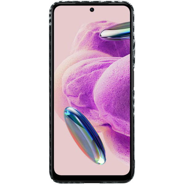 Techsuit - Carbonite FiberShell - Xiaomi Redmi Note 12S - Stealth Gray