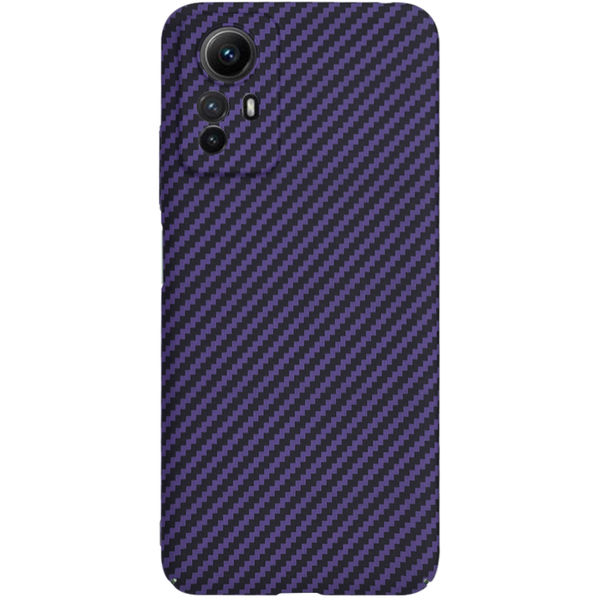 Techsuit - Carbonite FiberShell - Xiaomi Redmi Note 12S - Purple