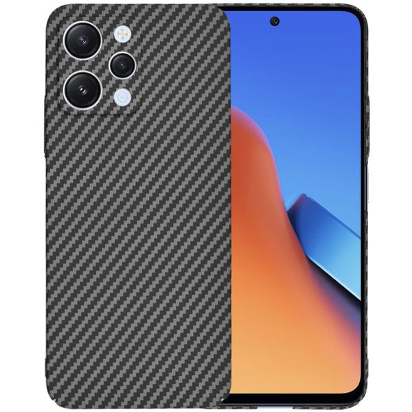 Techsuit - Carbonite FiberShell - Xiaomi Redmi 12 4G / 12 5G - Black