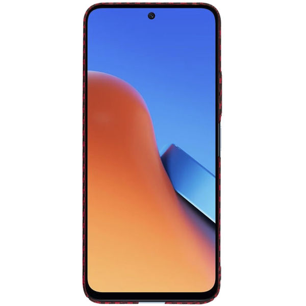 Techsuit - Carbonite FiberShell - Xiaomi Redmi 12 4G / 12 5G - Red