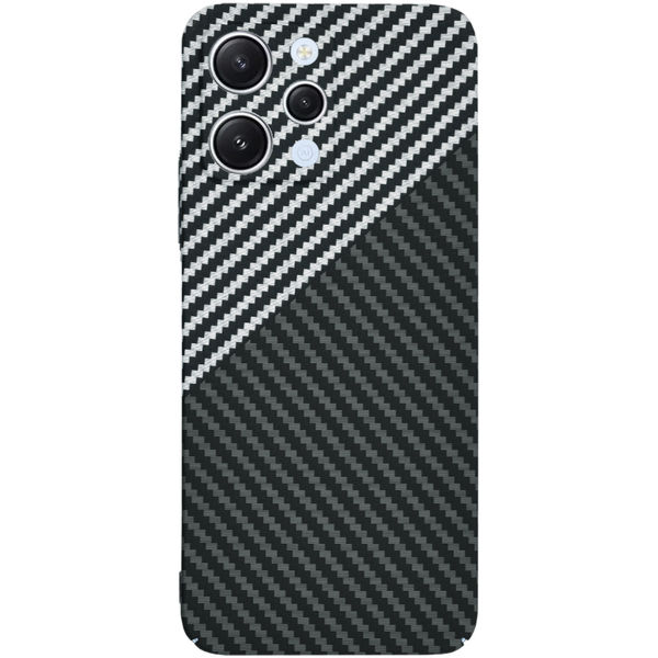 Techsuit - Carbonite FiberShell - Xiaomi Redmi 12 4G / 12 5G - Stealth Gray