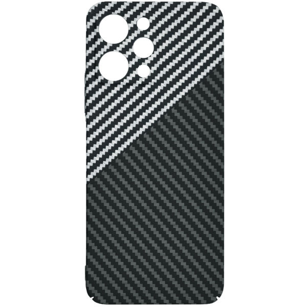Techsuit - Carbonite FiberShell - Xiaomi Redmi 12 4G / 12 5G - Stealth Gray