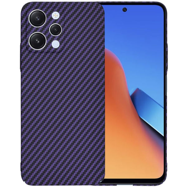 Techsuit - Carbonite FiberShell - Xiaomi Redmi 12 4G / 12 5G - Purple