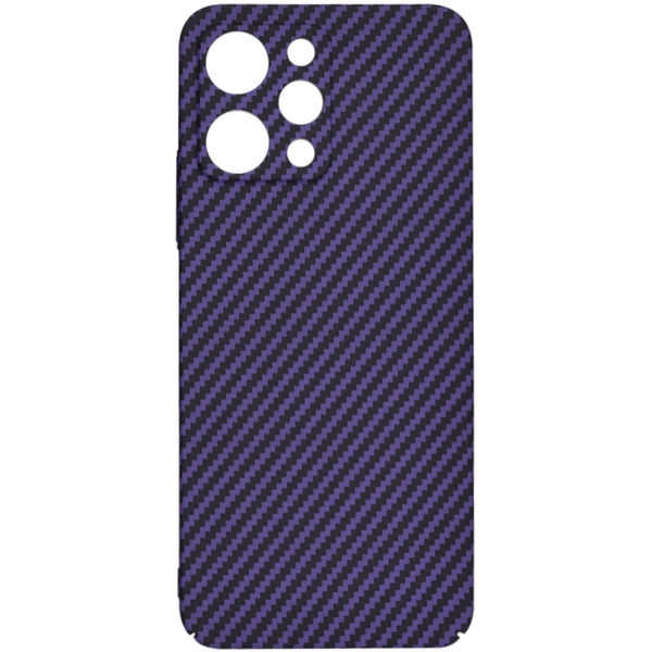 Techsuit - Carbonite FiberShell - Xiaomi Redmi 12 4G / 12 5G - Purple