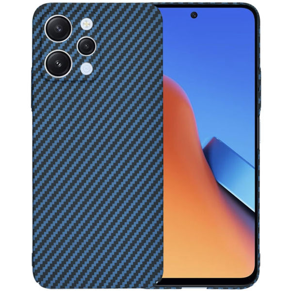 Techsuit - Carbonite FiberShell - Xiaomi Redmi 12 4G / 12 5G - Cyan